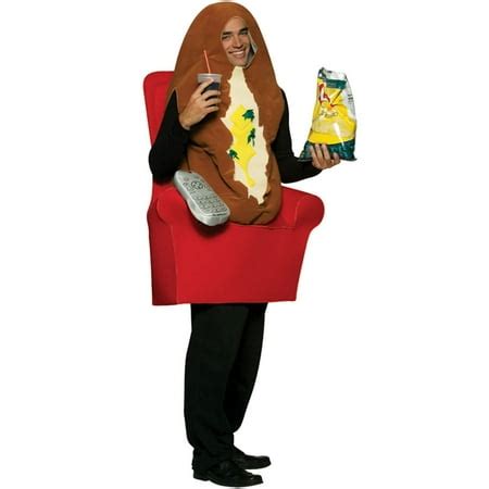 Adult Couch Potato Costume Rasta Imposta 6054 - Walmart.com