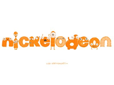 Nick logo fun by Lisa Vertudaches on Dribbble