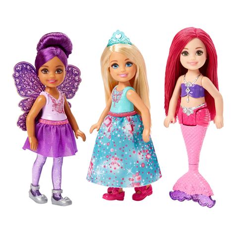 Barbie Dreamtopia Chelsea Dolls 3 ct | Shipt