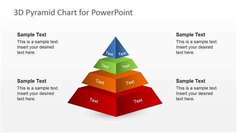 Free 3D Segmented Pyramid Slide for PowerPoint & Google Slides