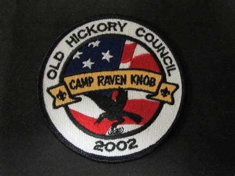 Camp Raven Knob 2002 Pocket Patch | The Carolina Trader - Providing The Best in Scout ...