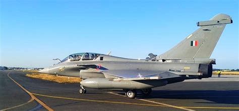 Video Shows Rafale Fighter Jet Landing At Ambala Air Base