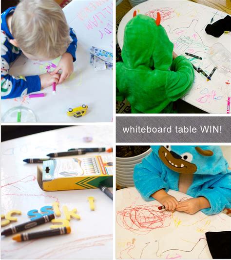 Wicked & Weird: DIY whiteboard coffee table