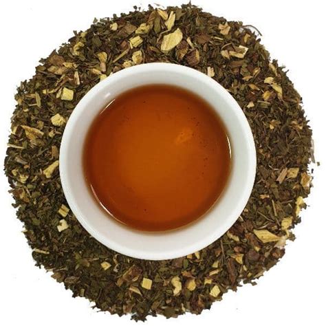 Pure Peppermint and liquorice root Loose Leaf Herbal Tea