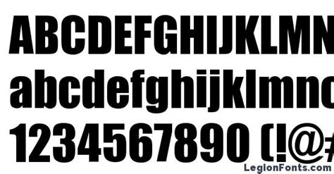 Impact Font Download Free / LegionFonts