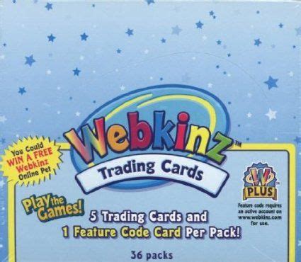 Webkinz Series 1 Trading Cards Box [Toy] | Trading card box, Webkinz, Trading cards