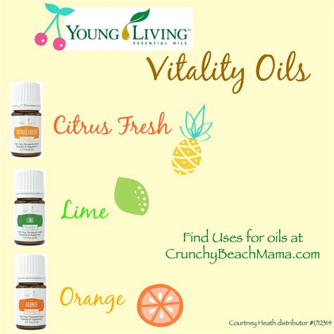 Vitality Essential Oils from Young Living - Crunchy Beach Mama