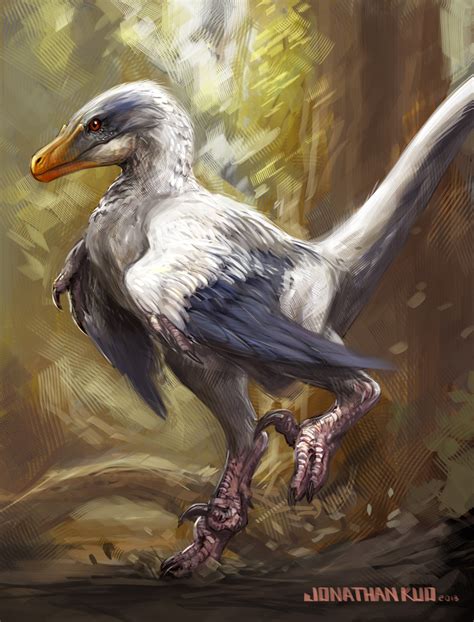 jonathan kuo artwork: velociraptor