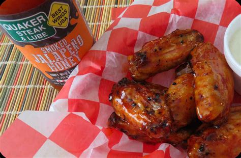 Quaker Steak and Lube Smoked Jalapeno Honey Wings - For the Wing