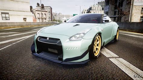 Nissan GT-R R35 Rocket Bunny [Update] for GTA 4