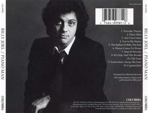 Billy Joel - Piano Man - Executive Lounge, L.A. Location