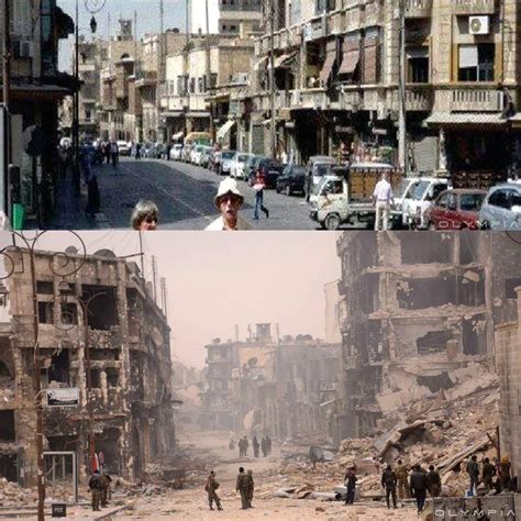 Before & After Photos of Syria Reveals War’s Destructive Effects | Amusing Planet