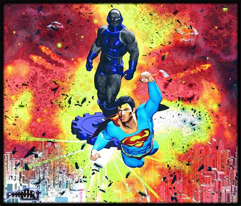 DarkSeid vs Superman by Philart666 on DeviantArt