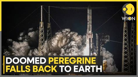 Doomed Peregrine Moon lander falls back to Earth | Latest English News | WION - YouTube