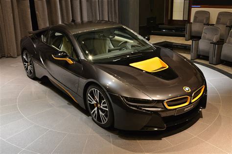 Individual BMW i8 with Yellow Highlights Shows Up in Abu Dhabi – Photo Gallery - autoevolution