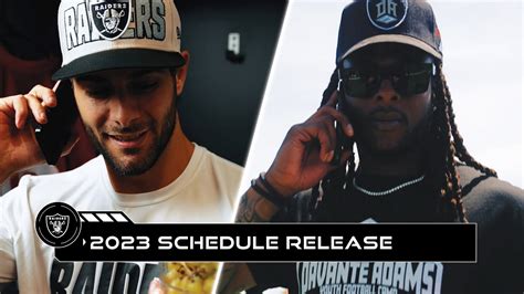 We Got the Dates! | Las Vegas Raiders’ 2023 Schedule Reveal | NFL - Win Big Sports