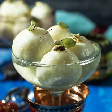 Rasgulla Recipe + Video (How To Make Soft & Spongy Authentic Rasgulla)