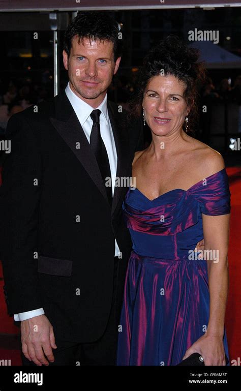 Actor Lloyd Owen and wife Julliette attend the world premiere of Miss Potter in London's West ...