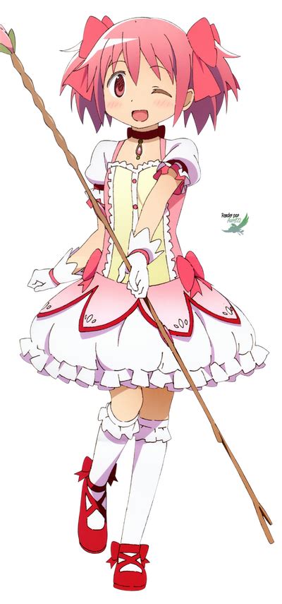 Puella Magi Madoka Magica - Madoka 1 Render by anouet on DeviantArt