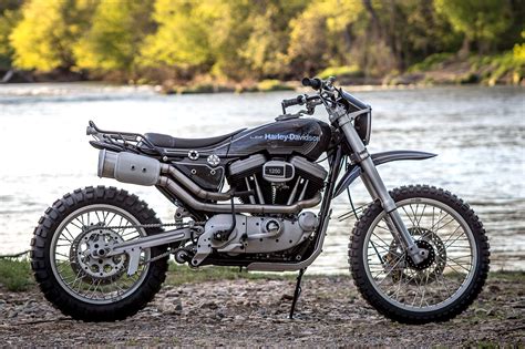 HIGH FIBER DIET. LC Fabrication’s Carbon ‘SX1250’ Harley Sportster Enduro - Pipeburn.com