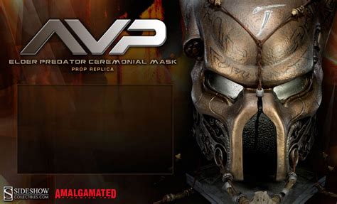 Sideshow Sneak Peek At AvP Elder Predator Mask Replica - The Toyark - News