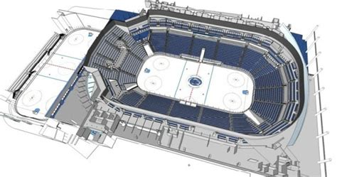 Renderings of Penn State's Pegula Ice Arena - Big Ten Network