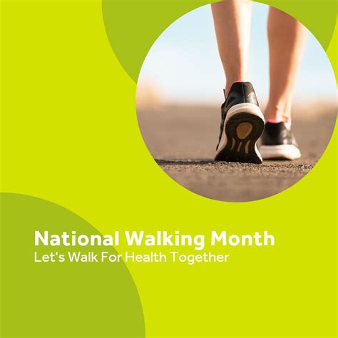 Celebrate National Walking Month with us!| DGHE