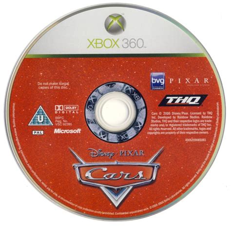 Disney•Pixar Cars (2006) Xbox 360 box cover art - MobyGames