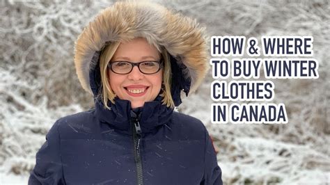 How and where to buy winter clothes in Canada - YouTube