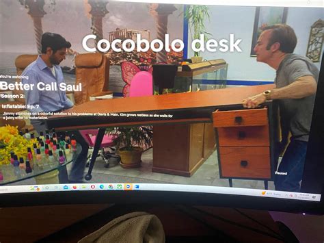 Cocobolo desk: there’s no way this desk cost $7k. : r/betterCallSaul