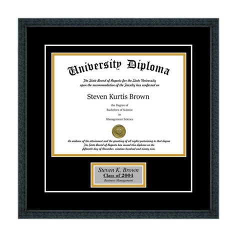 Personalized Double Diploma Frame | Perfect Cases, Inc.