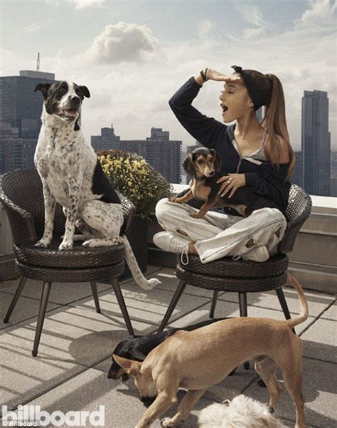 Ariana Grande takes time out to find safe homes for shelter dogs ...