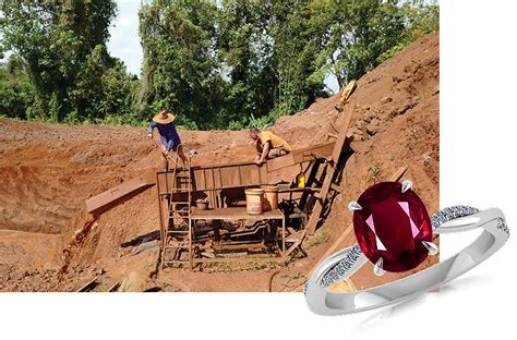 Ruby Mines - A Guide to Origin of Pigeon's Blood Gemstone