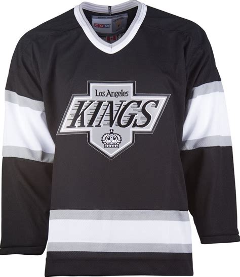 Los Angeles Kings CCM Vintage 1988 Black Replica NHL Hockey Jersey | Nhl hockey jerseys, Nhl ...