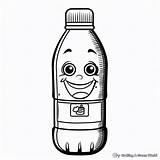 Water Bottle Coloring Pages  Free & Printable sketch template