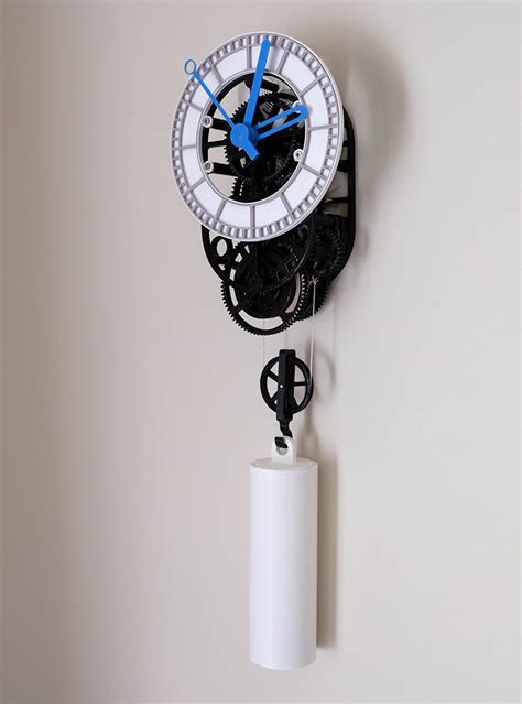 3D printed mechanical Clock with Anchor Escapement by PavelRaus ...