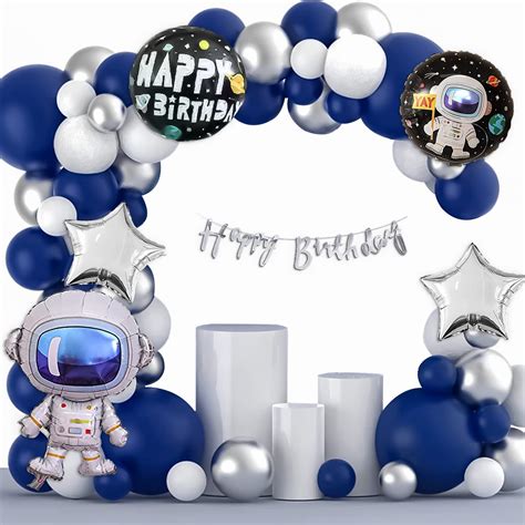 Space Theme Happy Birthday Decoration Kit