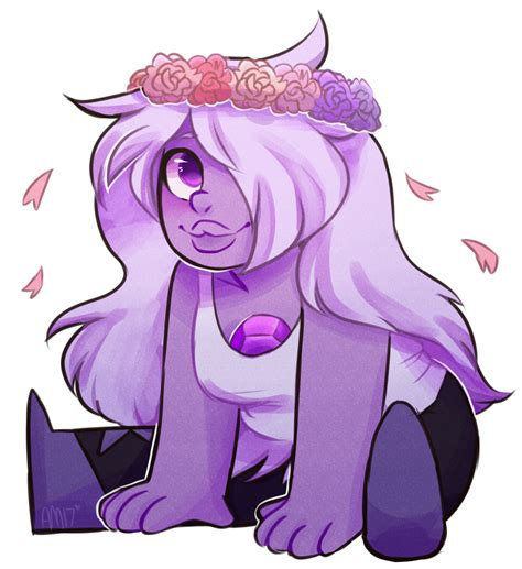 Steven Universe Fan Art! — arttloser: flower crown amethyst for... Amethyst Steven Universe ...