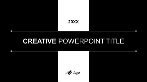 Chic Mono PowerPoint Templates - PowerPoint Free