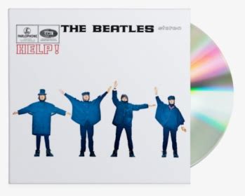 Vinyl The Beatles Help Album Cover, HD Png Download - kindpng