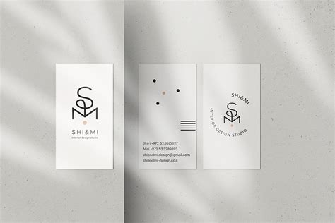 Vertical Business Cards: 20 Inspirational Designs | Brandly Blog