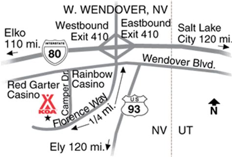 Map Of Wendover Nevada | Hiking In Map