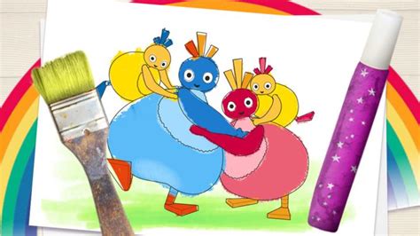 Make a Picture with the Twirlywoos - CBeebies - BBC