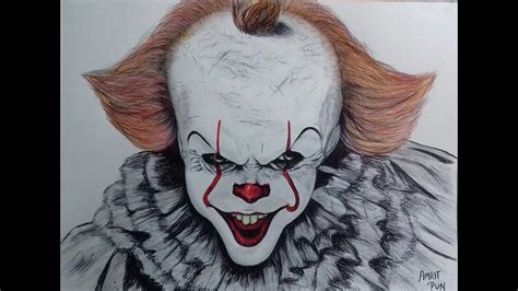 Drawing IT pennywise The Clown|Pencil Drawing AMRIT PUN | Chapter One ...