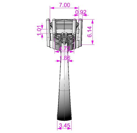 STL file Printable jewelry engagement ring gem princess or cushion 2.26ct STL 💍・3D printing ...