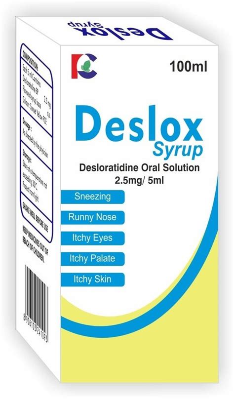 Desloratadine Oral Solution at best price in Vadodara by Lexine ...