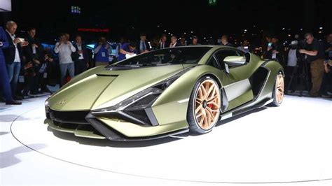 Lamborghini Sian FKP 37 Honors Ferdinand Piëch At Frankfurt