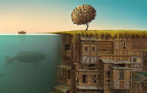 Surreal Worlds Digitally Painted by Gediminas Pranckevicius | Colossal