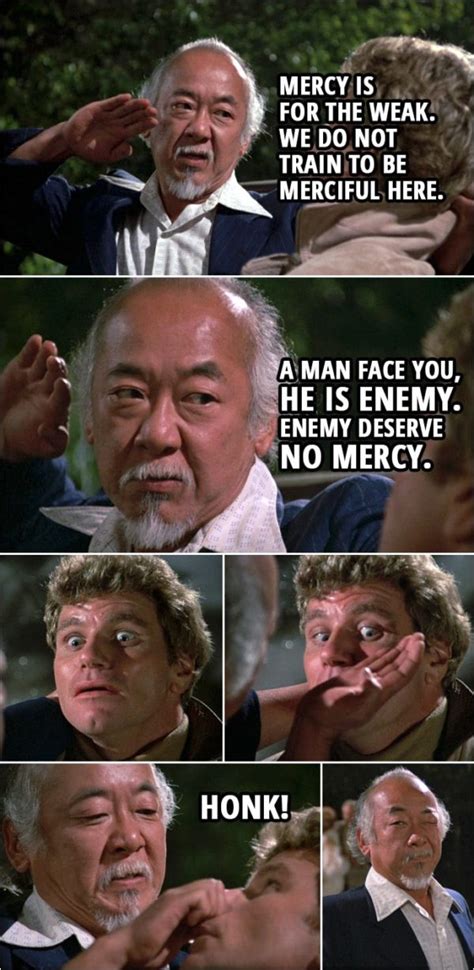 Quote from the movie The Karate Kid Part II (1986) | Mr. Miyagi (to ...