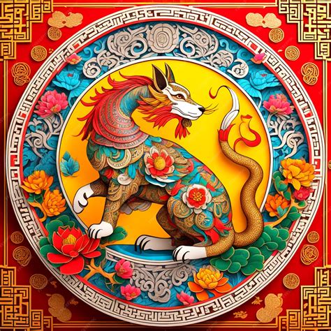 Premium AI Image | A Vivid Illustration Depicting The Chinese Zodiac ...